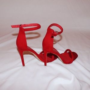 Red Open Toe Sandal